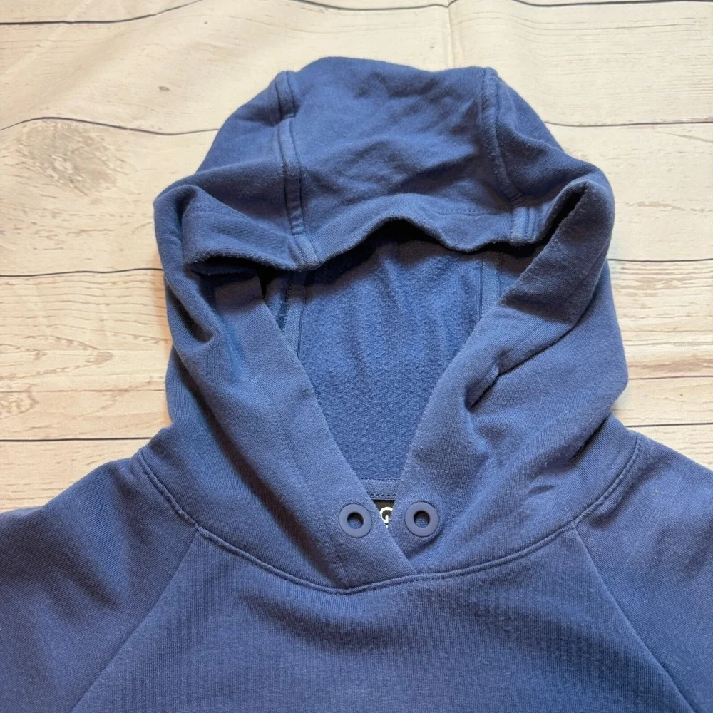 Athleta Girl Hooded Sweatshirt  Long Sleeve Pullover Youth Blue Girls Size Large